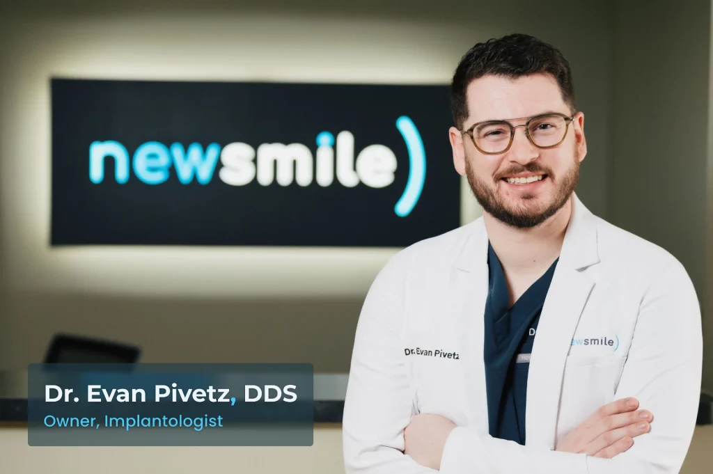 Photo of Dr. Evan Pivetz, DDS - Owner and Implantologist at New Smile Columbus Dental Implant Studio
